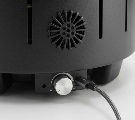 Barbecue con attacco usb e batterie