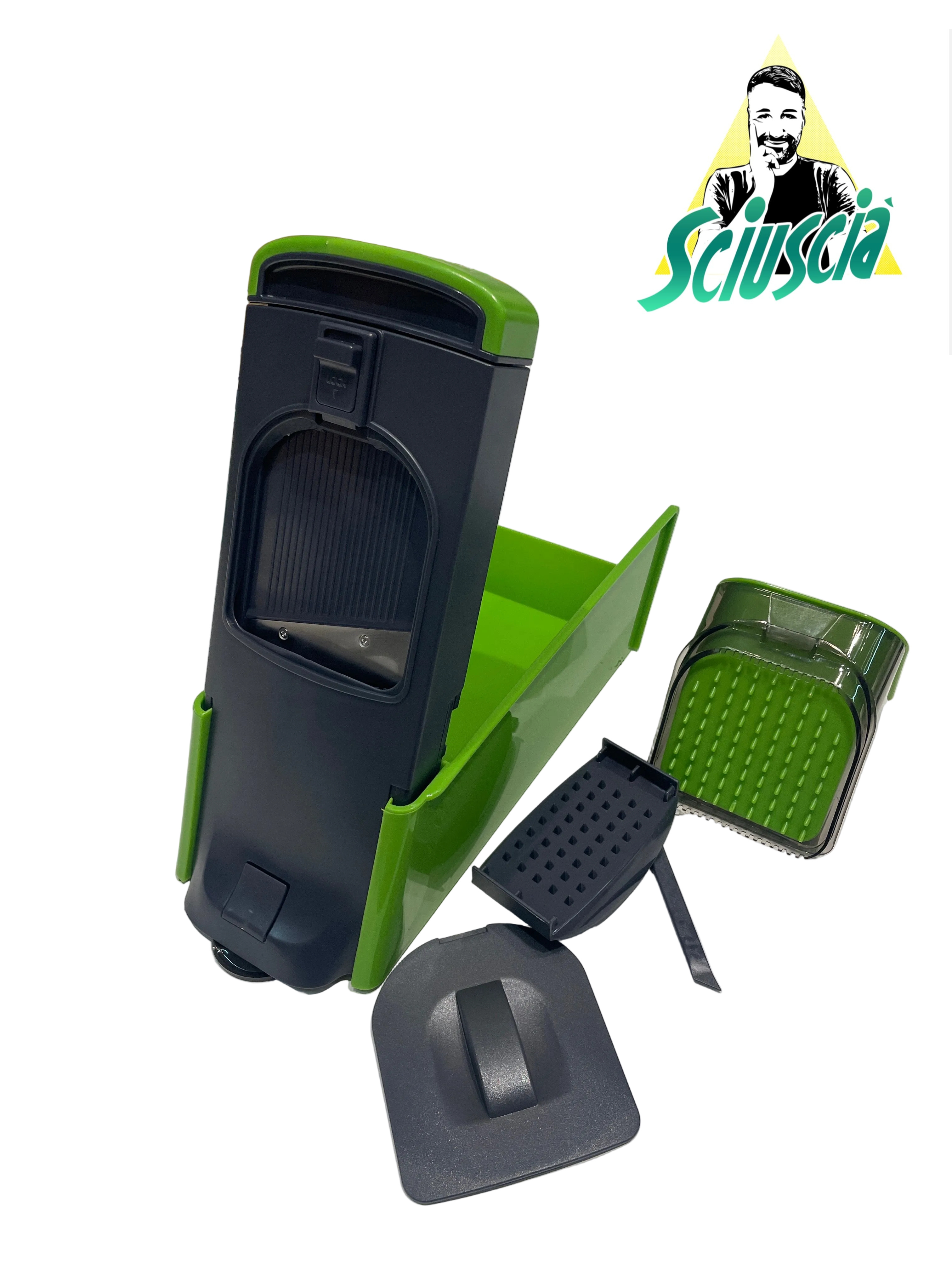 mandolina e affettatrice 2 in 1