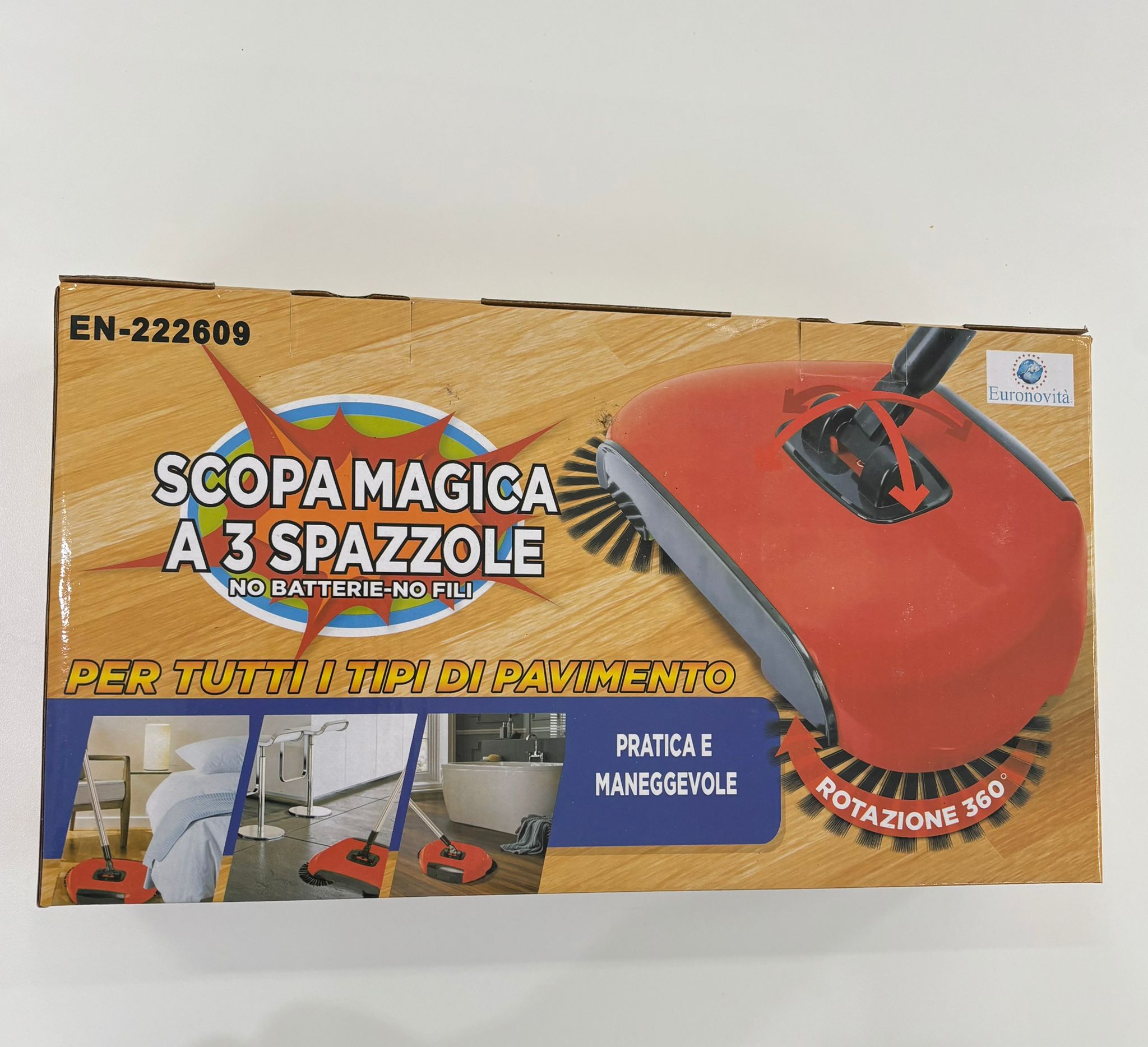 scopa rotante