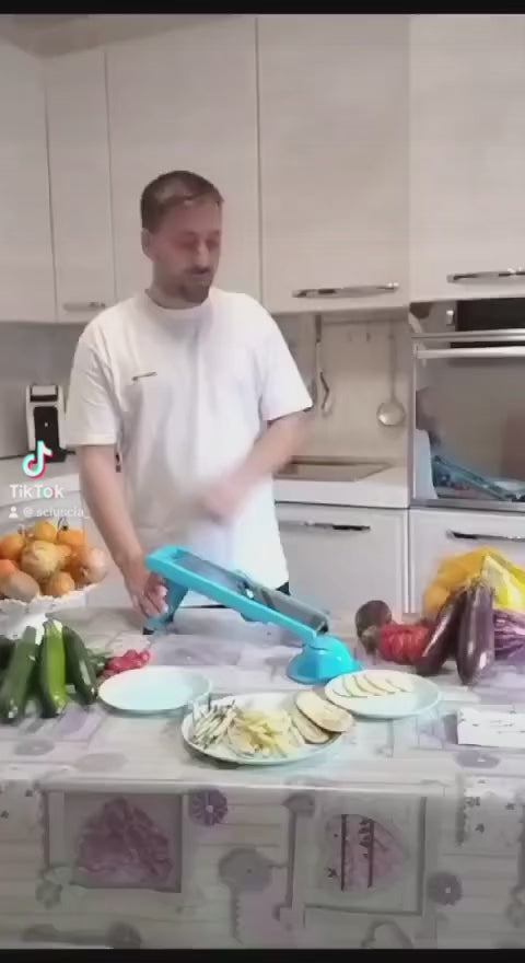 Mandolina in acciaio professionale