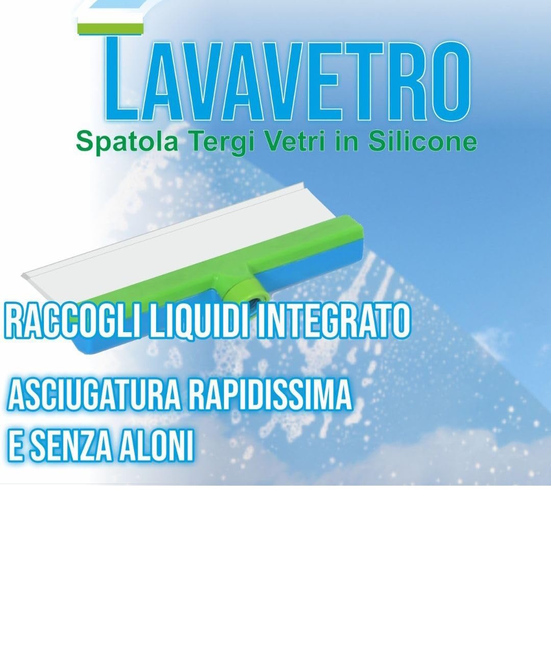 Lavavetro in silicone